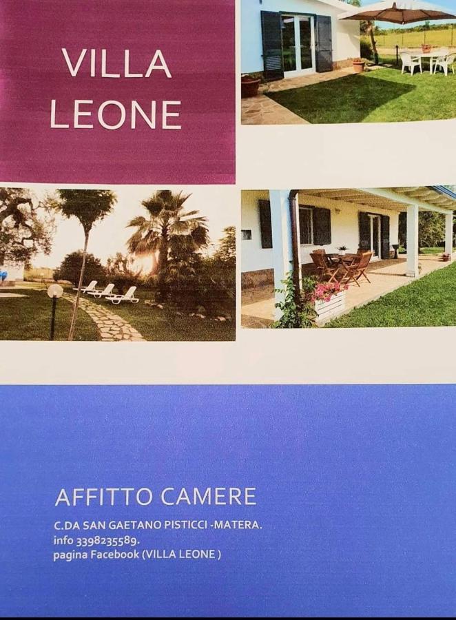 Villa Leone 2 Pisticci Eksteriør billede